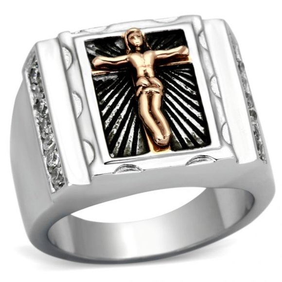 two toned ring